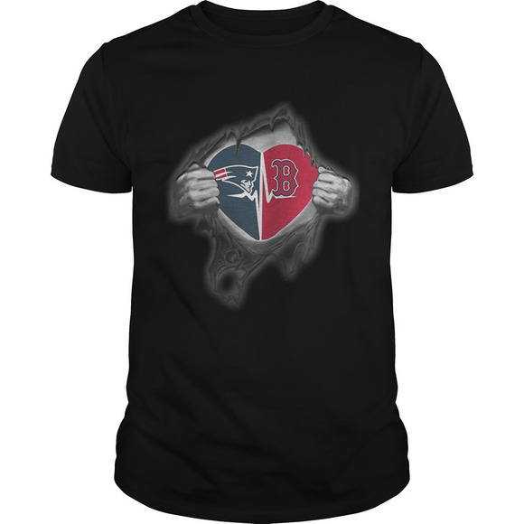 Other - Patriots Redsoxs Its In My Heart Inside Me Shirt